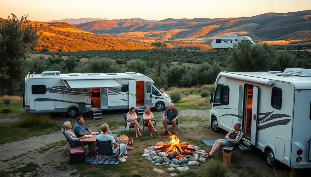 A-serene-campground-in-the-Greek-countryside-with-rolling-hills-and-olive-groves-in-the-1024x585 Camping-car en Europe : ce changement de règles cet été risque de tout bouleverser