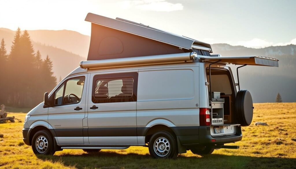 A-well-maintained-used-campervan-for-sale-captured-in-a-warm-natural-light.-The-vehicle-is-1024x585 Les modalités administratives pour vendre son camping-car d’occasion
