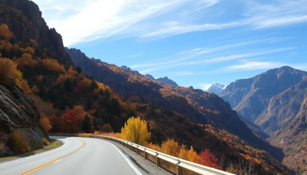 Image-de-la-route-des-Gorges-du-Verdon-en-automne-1024x585 Été indien en van : Destinations et activités en 2025