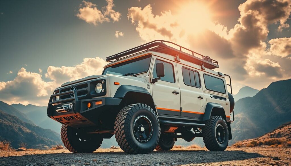 A-rugged-and-adventure-ready-camping-car-design-shot-in-a-dramatic-low-angle-perspective-to-1024x585 Dacia frappe fort avec un camping-car abordable qui séduit les aventuriers