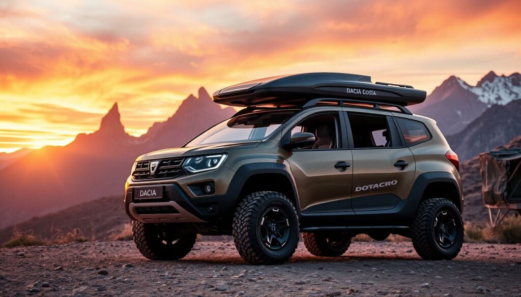 A-rugged-and-sleek-Dacia-camping-car-concept-set-against-a-backdrop-of-towering-mountains-and-a-1024x585 Dacia frappe fort avec un camping-car abordable qui séduit les aventuriers