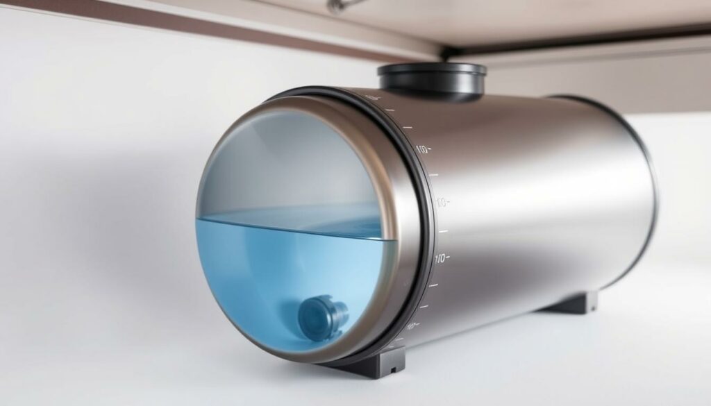 A-well-lit-high-resolution-photograph-of-a-modern-cylindrical-water-tank-or-reservoir-for-a-1024x585 Réservoir d’eau pour camping car : Solutions pratiques