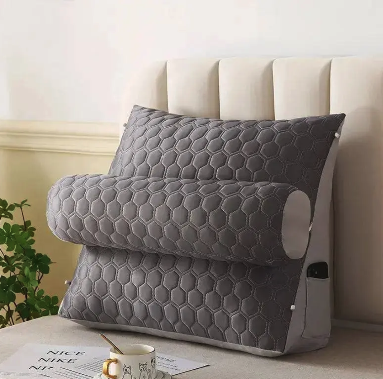 Coussin de Lecture de Voyage