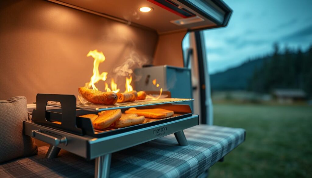 Generer-une-image-dun-barbecue-portable-pour-camping-car-1024x585 ASTUCES POUR MIEUX CUISINER EN CAMPING-CAR